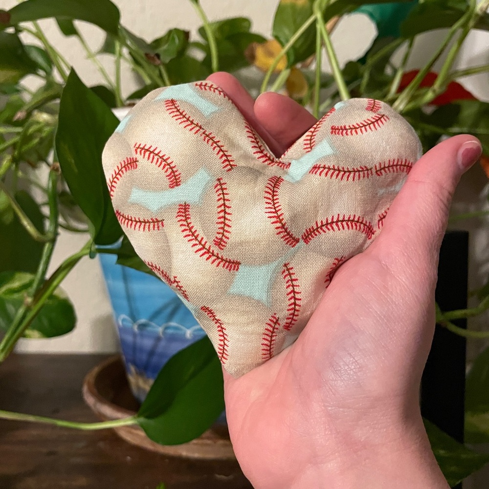 Baseball Friendship Heart